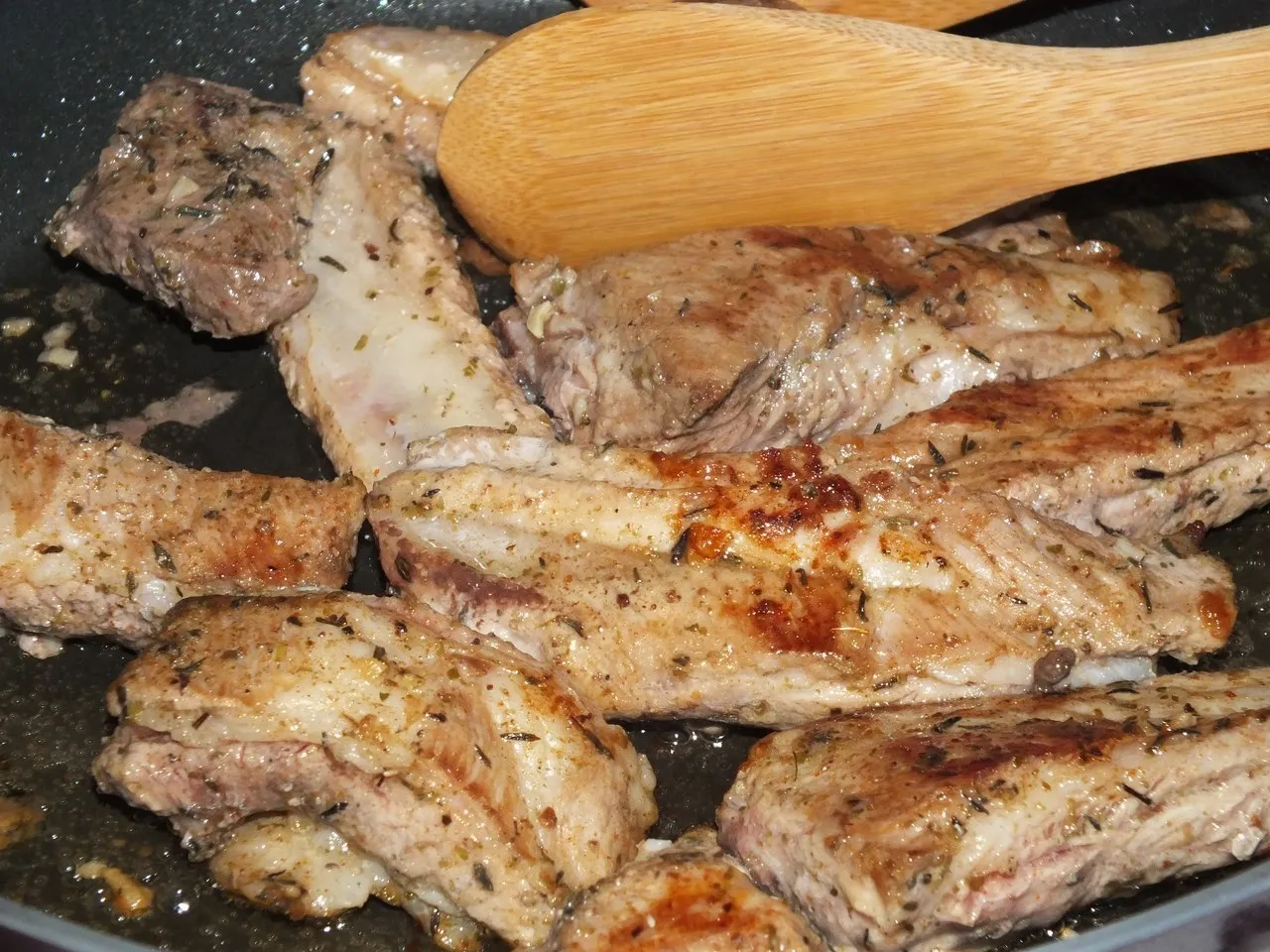 Żeberka w miodzie i musztardzie