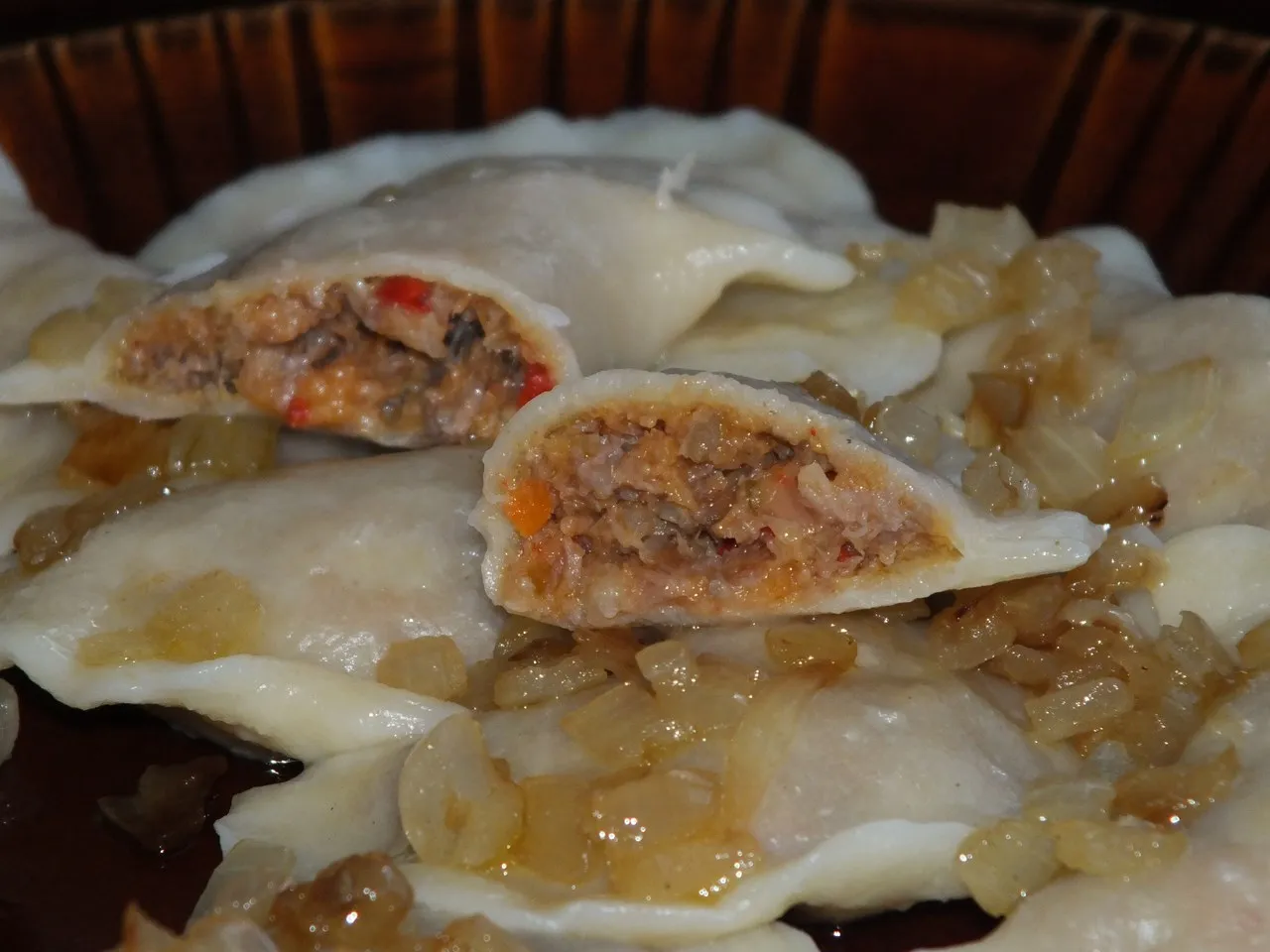 Pierogi z mięsem
