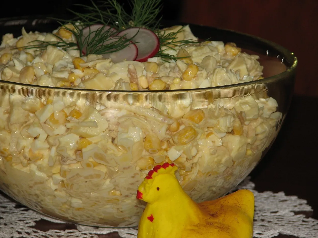 Słodka sałatka na Wielkanoc