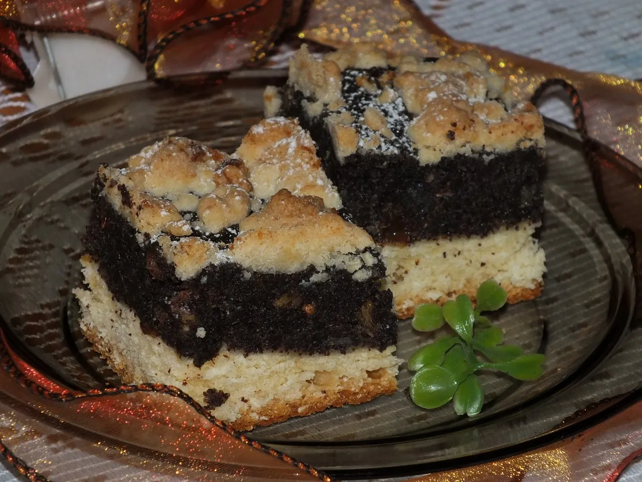 Makowiec na cieście drożdżowym