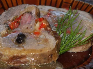 Rolada z indyka z mozzarellą i czerwoną papryką - 3