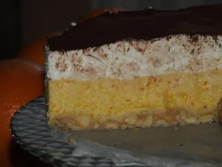 Pomarańczowy sernik na zimno - 17