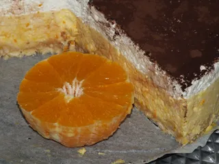 Pomarańczowy sernik na zimno - 19