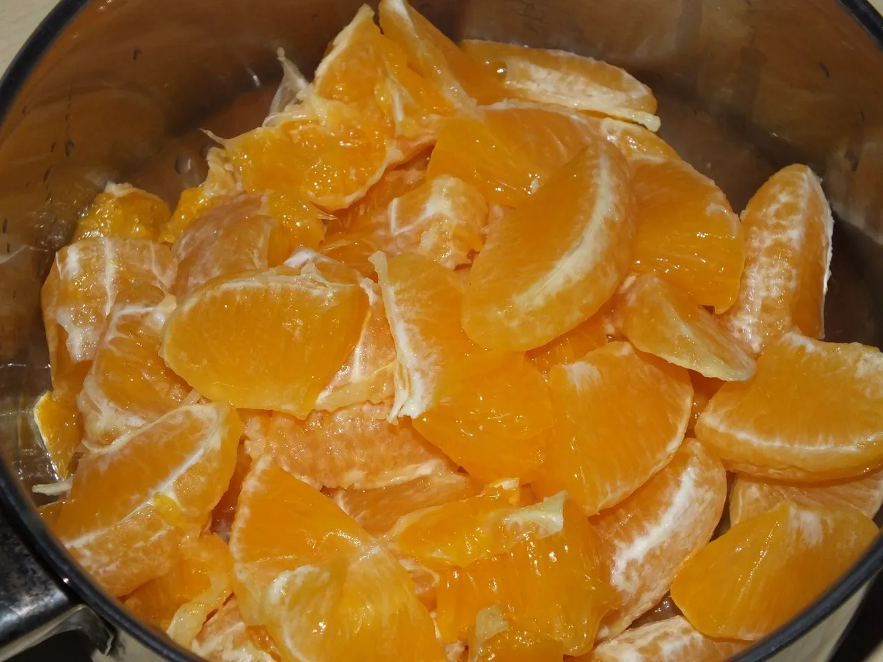 Pomarańczowy sernik na zimno