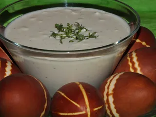 Sos chrzanowy do jajek - 1