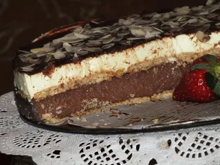 Szybkie czarno-białe ciasto na zimno - 18