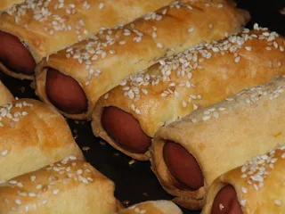 Parówki w kruchym cieście - 4