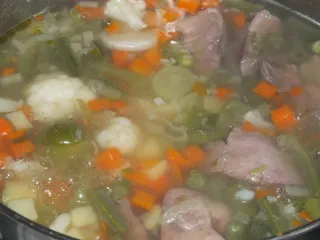 Zupa jarzynowa z wątróbką - 8