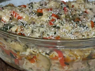 Wiosenna zapiekanka z indykiem - 1