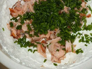 Pasta twarogowa z łososiem - 7