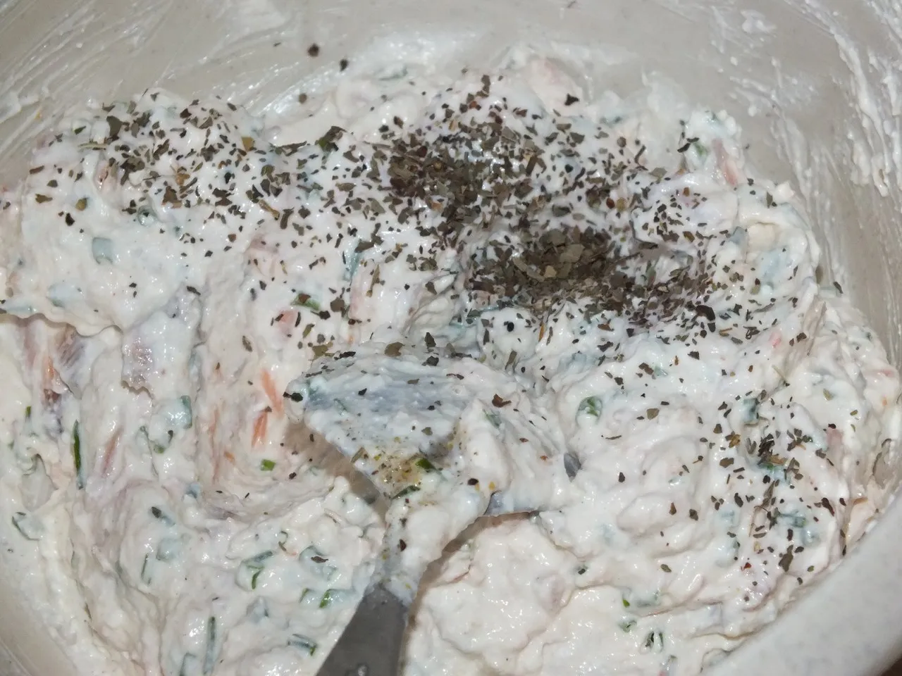Pasta twarogowa z łososiem