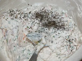 Pasta twarogowa z łososiem - 8