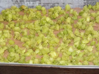 Ciasto piernikowe z rabarbarem - 10