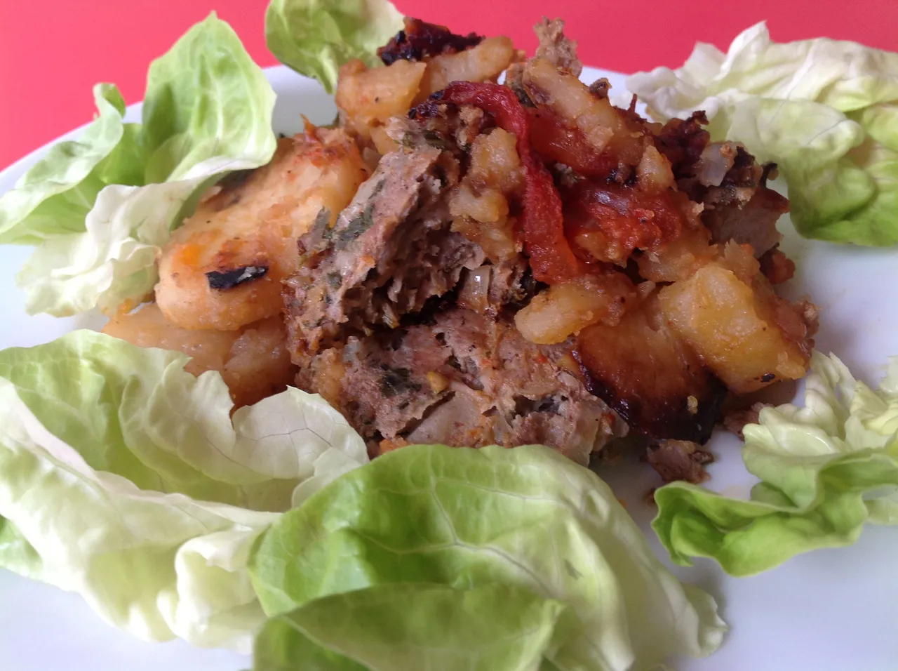 Kafta zapiekana z ziemniakami