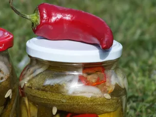 Ogórki na ostro z papryką chilli - 19