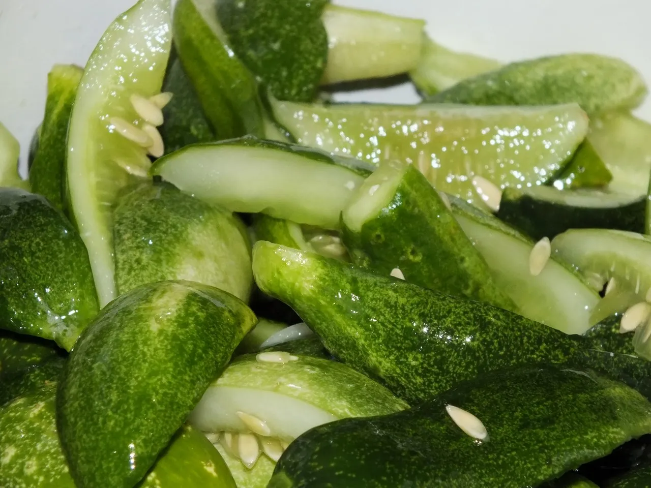 Ogórki na ostro z papryką chilli