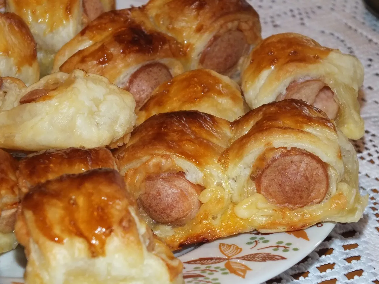 Smaczne parówkowe ślimaczki