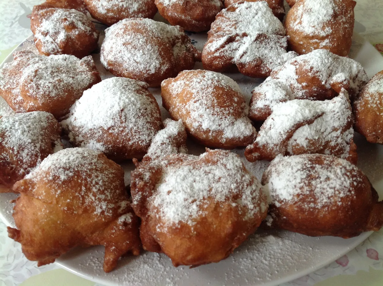 Pączki kładzione łyżką