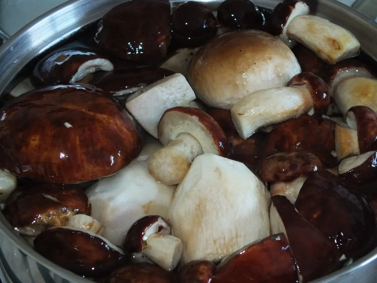 Podgrzybki w zalewie octowej