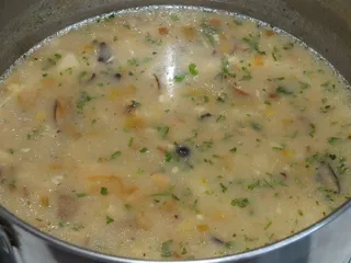 Zupa ze świeżych grzybów leśnych - 11