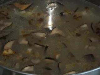 Zupa ze świeżych grzybów leśnych - 9