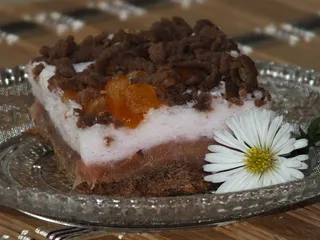 Kakaowa szarlotka z pomarańczowym akcentem - 1
