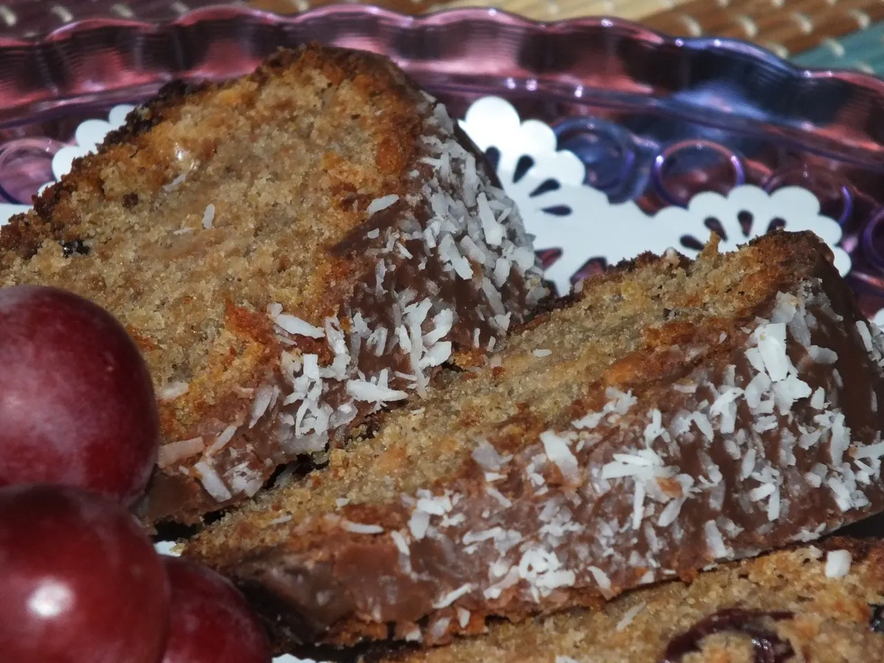 Babka jabłkowa z mielonym lnem