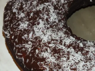 Babka jabłkowa z mielonym lnem - 11