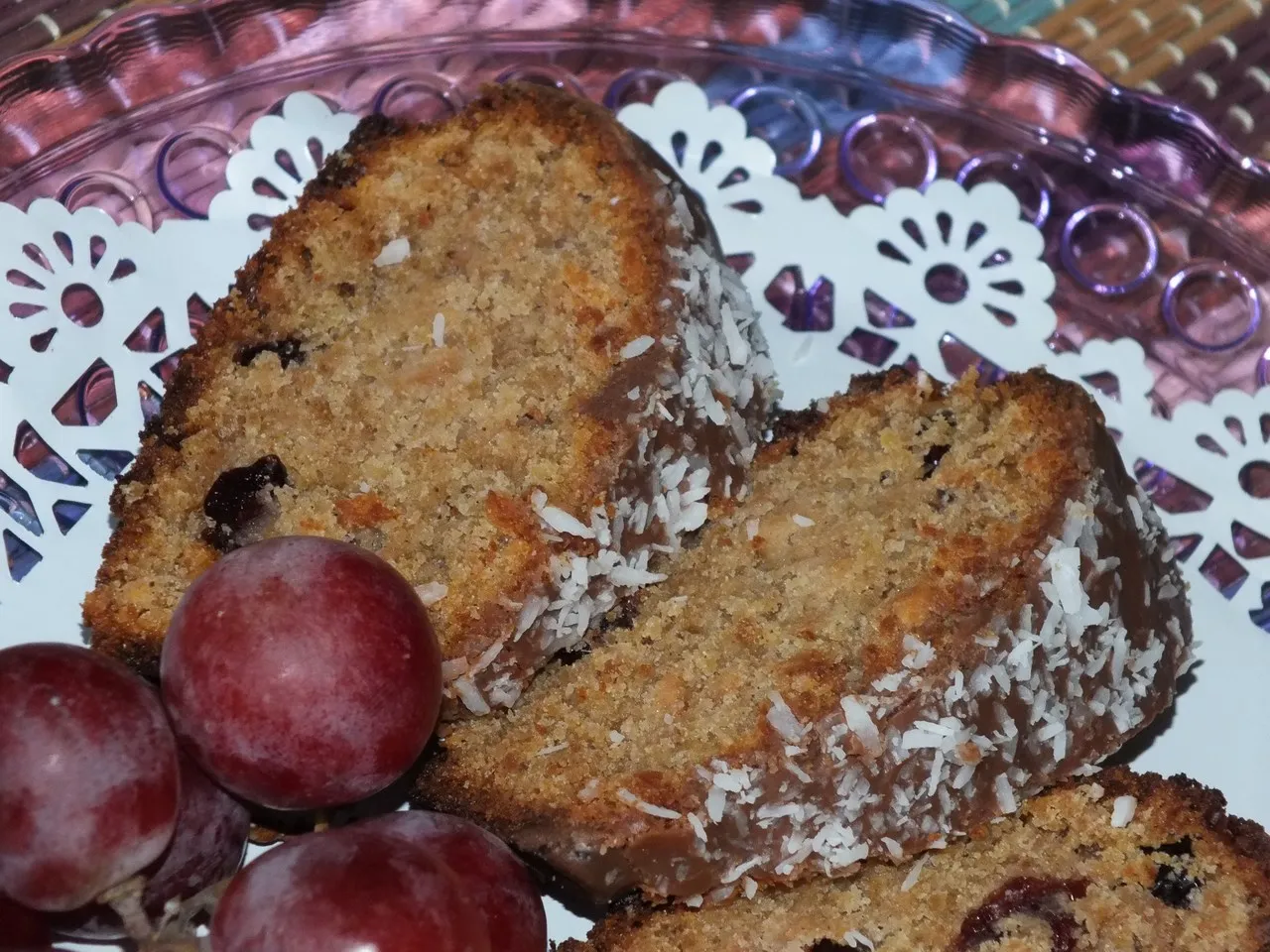 Babka jabłkowa z mielonym lnem