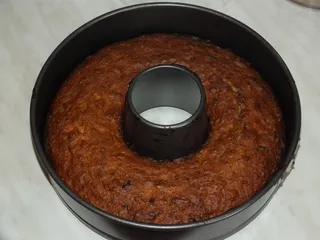 Babka jabłkowa z mielonym lnem - 7