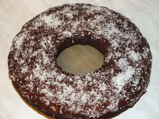 Babka jabłkowa z mielonym lnem - 10