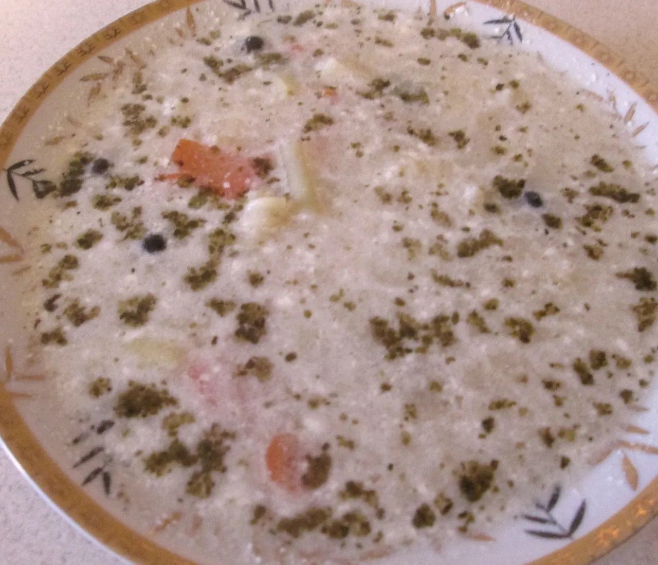 Zupa jarzynowa z makaronem