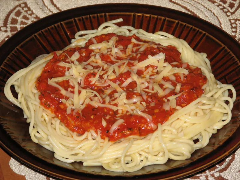 Pyszne spaghetti