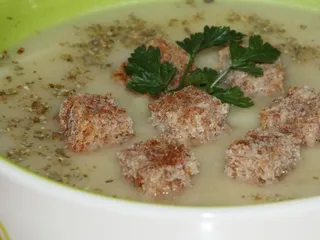 Zupa kalafiorowa krem z grzybowym akcentem - 12