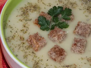 Zupa kalafiorowa krem z grzybowym akcentem - 3