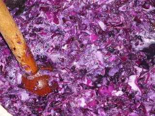 Kiszona czerwona kapusta - 1