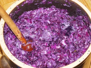 Kiszona czerwona kapusta - 2