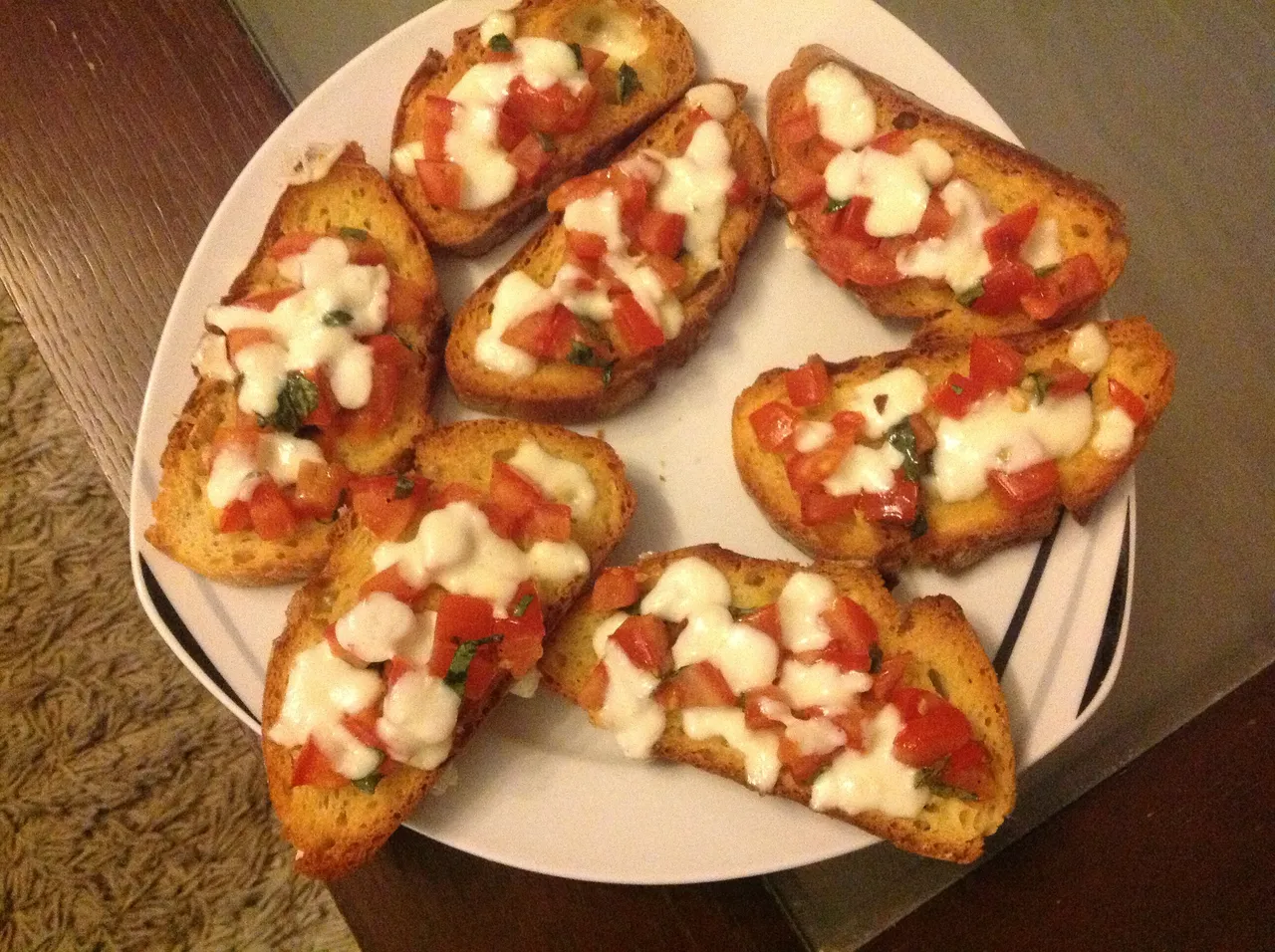 Zapiekana Bruschetta