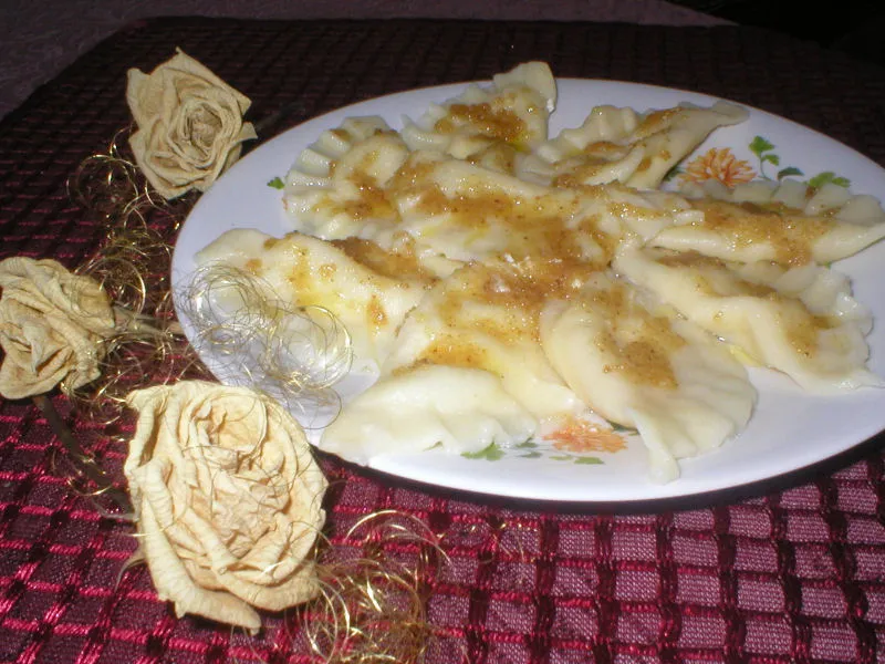 Pierogi na słodko z serem