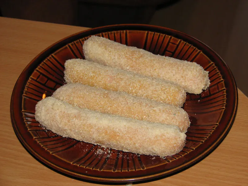 Parówki w panierce