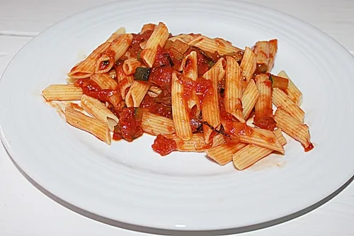 Penne z warzywami