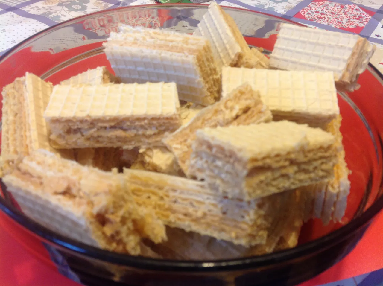 Wafle z kaimakiem