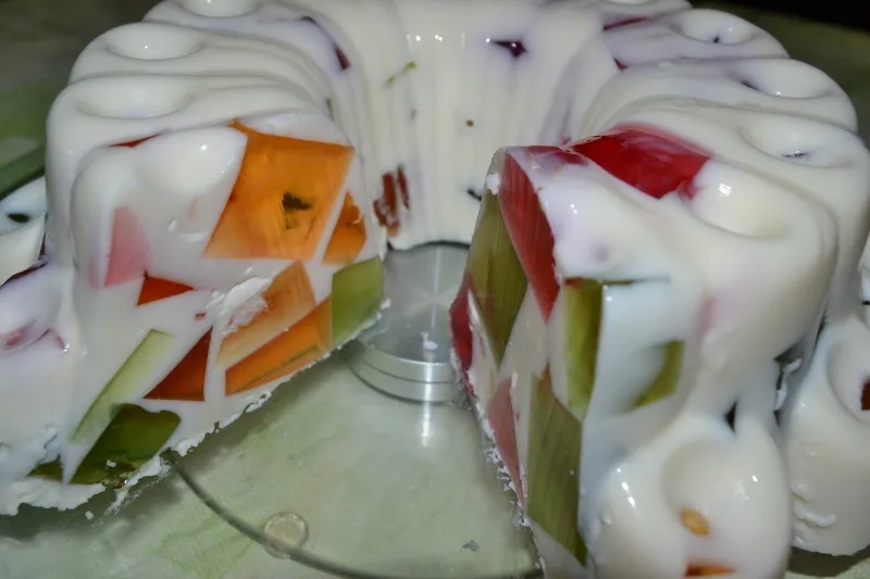 Śmietanowy kwiatek