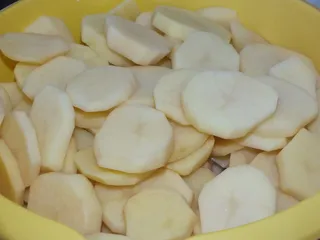 Wegetariańska zapiekanka z dynią na kolorowo - 3