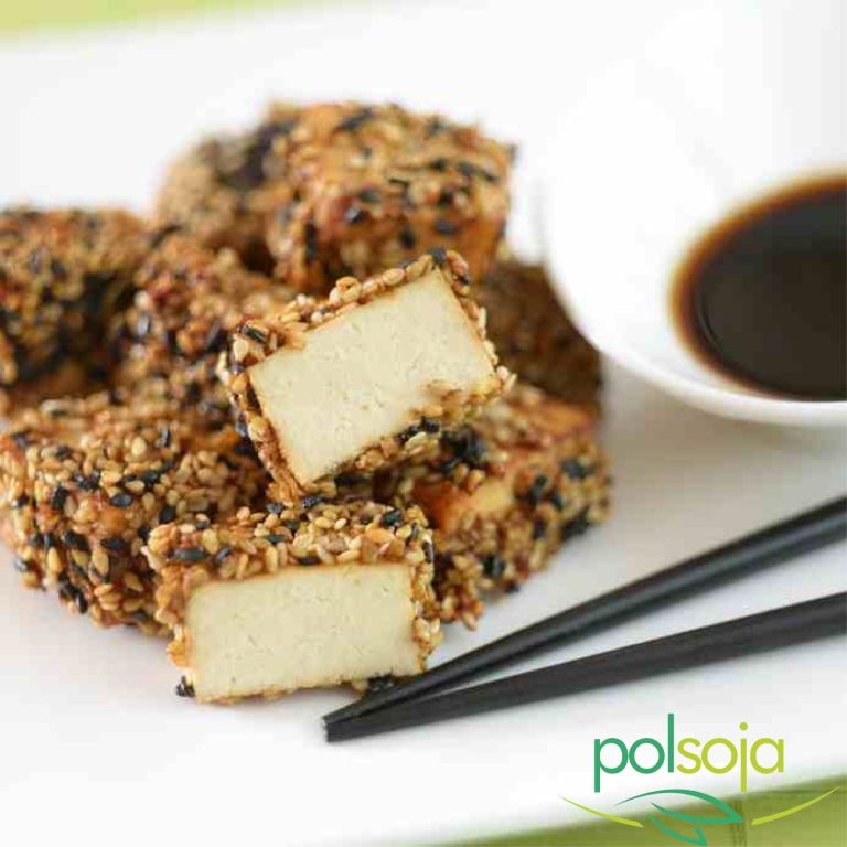 Tofu w sezamowej panierce