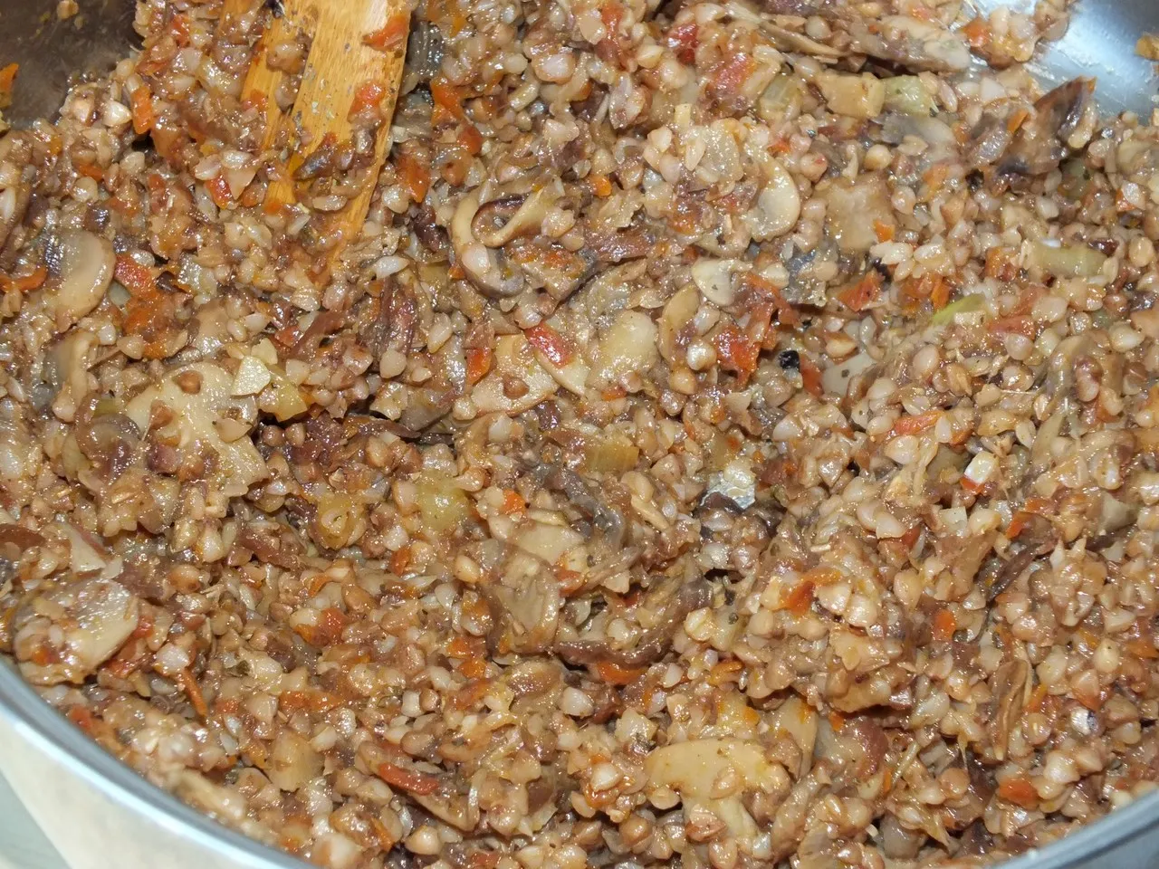 Zapiekanka warzywna z kaszą gryczaną