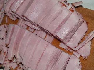 Penne z szynką w śmietankowym sosie - 5