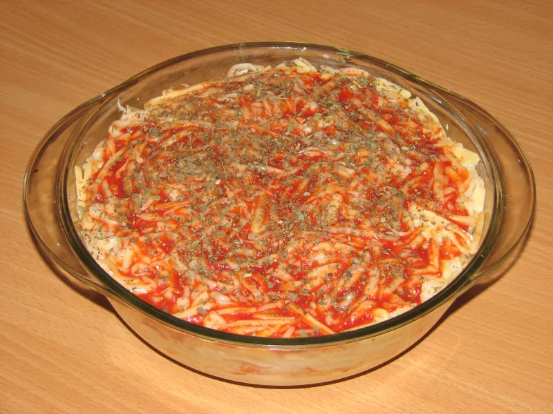 Makaron zapiekany - pyszny