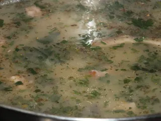 Zupa ziemniaczana z suszonymi grzybami - 12