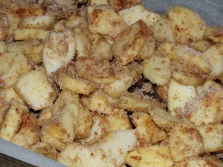 Kakaowy budyniowiec z jabłkami - 9